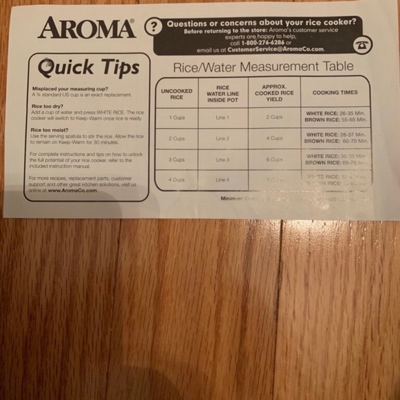 Aroma Rice Cooker - Picture 5 of 6